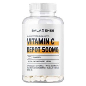 Vitamin C Depot 500 mg Balasense, 180 St Kapseln Produktbild