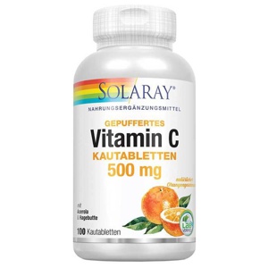 VITAMIN C KAUTABLETTEN 500 mg Orange Solaray Produktbild