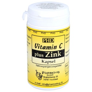 Vitamin C plus Zink Kapseln, 60 St Kapseln Produktbild