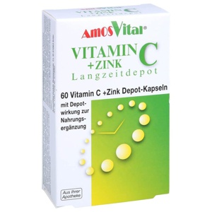 VITAMIN C+ZINK Depot Kapseln Produktbild