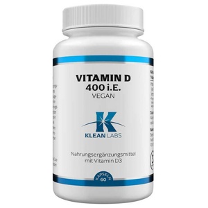 VITAMIN D 400 I.E. KLEAN LABS Kapseln Produktbild