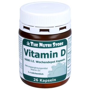 VITAMIN D 5600 I.E. Wochendepot Kapseln Produktbild