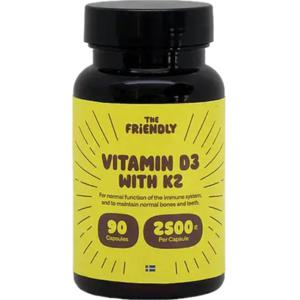 Vitamin D + K2 2500 IE 90 kapslar produkt bild