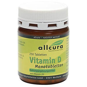 Vitamin D Monotabletten, 250 St Tabletten Produktbild