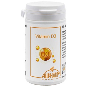 VITAMIN D3 1000 I.E. Allpharm Premium Tabletten Produktbild