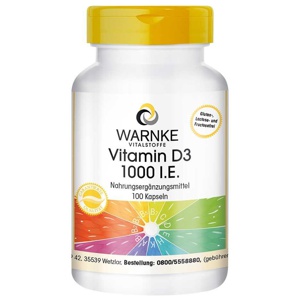 VITAMIN D3 1000 I.E. Kapseln Produktbild