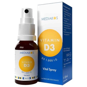 VITAMIN D3 1000 I.E. Mediakos Vital Spray Produktbild