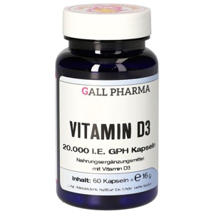 VITAMIN D3 20.000 I.E. GPH Kapseln Produktbild
