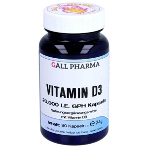 VITAMIN D3 20.000 I.E. GPH Kapseln Produktbild