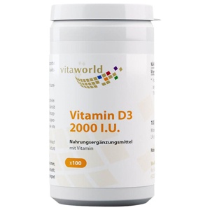 VITAMIN D3 2000 I.E. Kapseln Produktbild