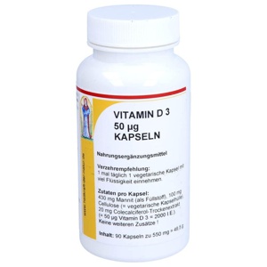 VITAMIN D3 2000 I.E. Kapseln Produktbild