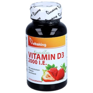 VITAMIN D3 2000 I.E. Kautabletten Produktbild