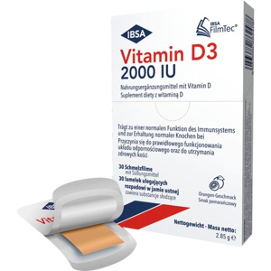 IBSA Vitamin D3 2000IU 30 St Schmelzfilm Produktbild