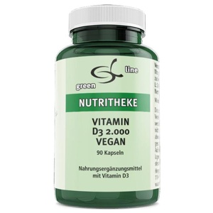 VITAMIN D3 2000 vegan Kapseln Produktbild