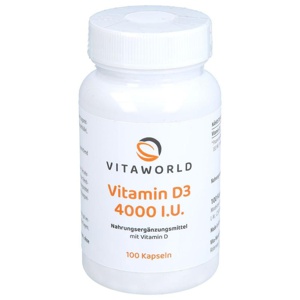 VITAMIN D3 4.000 I.E. Kapseln Produktbild