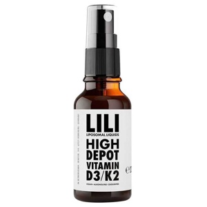 Vitamin D3 5000 I.E. K2 vegan liposomal Spray, 20 ml Spray Produktbild