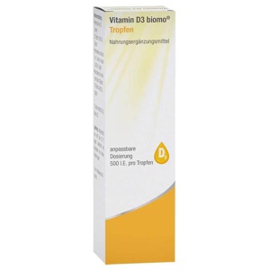 Vitamin D3 biomo Tropfen Produktbild