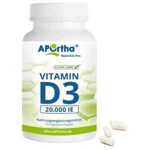 VITAMIN D3 DEPOT 20.000 I.E. Kapseln Produktbild