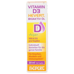 VITAMIN D3 HEVERT Bioaktiv Öl Produktbild