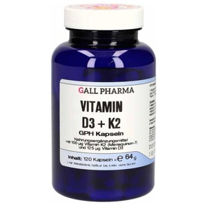 VITAMIN D3+K2 GPH Kapseln Produktbild