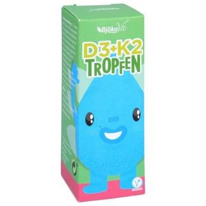 VITAMIN D3+K2 TROPFEN für Kinder 10 ml Tropfen Produktbild