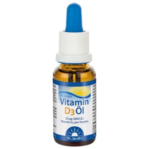 VITAMIN D3 ÖL 800 I.E. D3 Dr.Jacob's Tropf.z.Einn. Produktbild