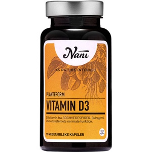 Vitamin D3 på planteform - 90 kapsler produktbillede