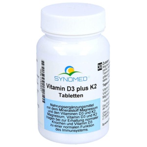 VITAMIN D3 PLUS K2 Tabletten Produktbild