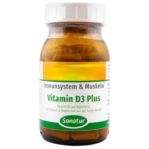 VITAMIN D3 PLUS Kapseln Produktbild