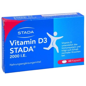 VITAMIN D3 STADA 2000 I.E. Kapseln Produktbild