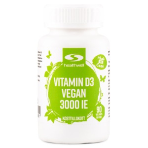 Vitamin D3 Vegan 3000 IE 90 kapsler produktbillede