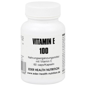 Vitamin E 100 Kapseln, 60 St Kapseln Produktbild