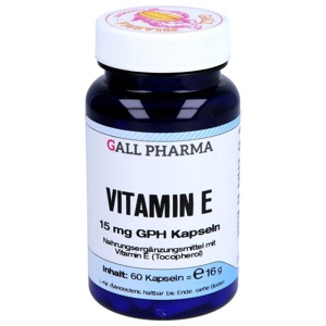 Vitamin E 15 mg GPH Kapseln Produktbild