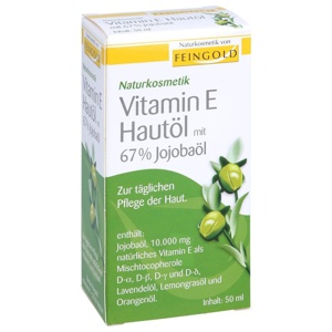 VITAMIN E HAUTÖL mit 67% Jojobaöl Produktbild