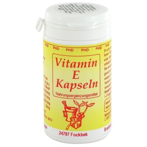 Vitamin E Kapseln, 100 St Kapseln Produktbild