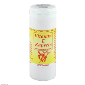 Vitamin E Kapseln, 200 St Kapseln Produktbild
