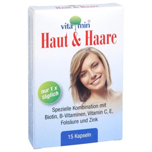 Vitamin HAUT + HAARE 15 St Kapseln Produktbild