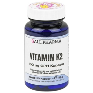 Vitamin K2 100 ug GPH Kapseln, 30 St Kapseln Produktbild