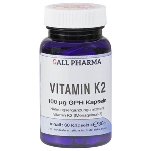 Vitamin K2 100 ug GPH Kapseln, 60 St Kapseln Produktbild