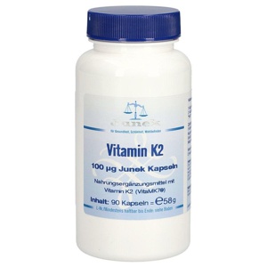 Vitamin K2 100 ug Junek Kapseln, 90 St Kapseln Produktbild