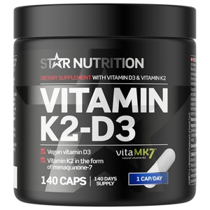 Vitamin K2-D3 140 kapslar produkt bild