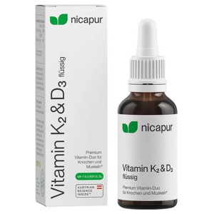 Vitamin K2 & D3 flüssig, 22.5 ml Flüssigkeit zum Einnehmen Produktbild