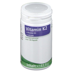 Vitamin K2 Kapseln, 60 St Kapseln Produktbild