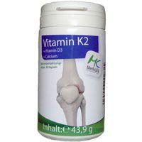 VITAMIN K2+VITAMIN D3+Calcium Kapseln Produktbild