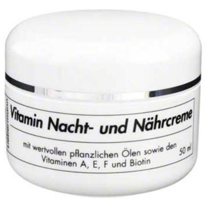 Vitamin Nacht- und Nährcreme, 50 ml Creme Produktbild