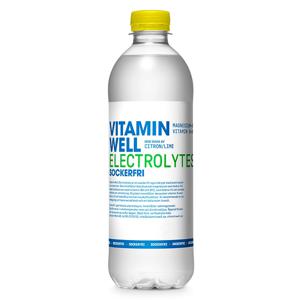 Vitamin Well Electrolyte Citron/Lime sockerfri 500 ml produkt bild
