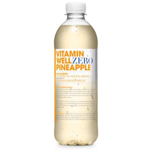 Vitamin Well Zero Pineapple 500 ml produkt bild