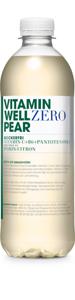 Vitamin Well Zero Pear 500 ml produkt bild