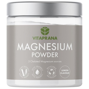 Vitaprana Magnesium Powder Lemon 210g produkt bild