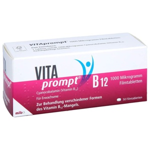 VITAPROMPT 1000 Mikrogramm Filmtabletten Produktbild